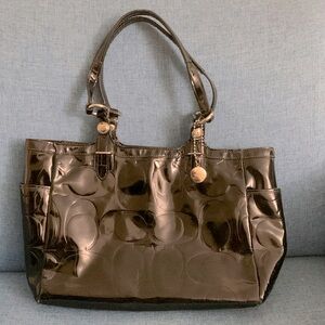 Black coach bag